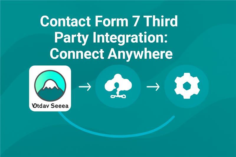 Contact Form 7 to Third Party Integration