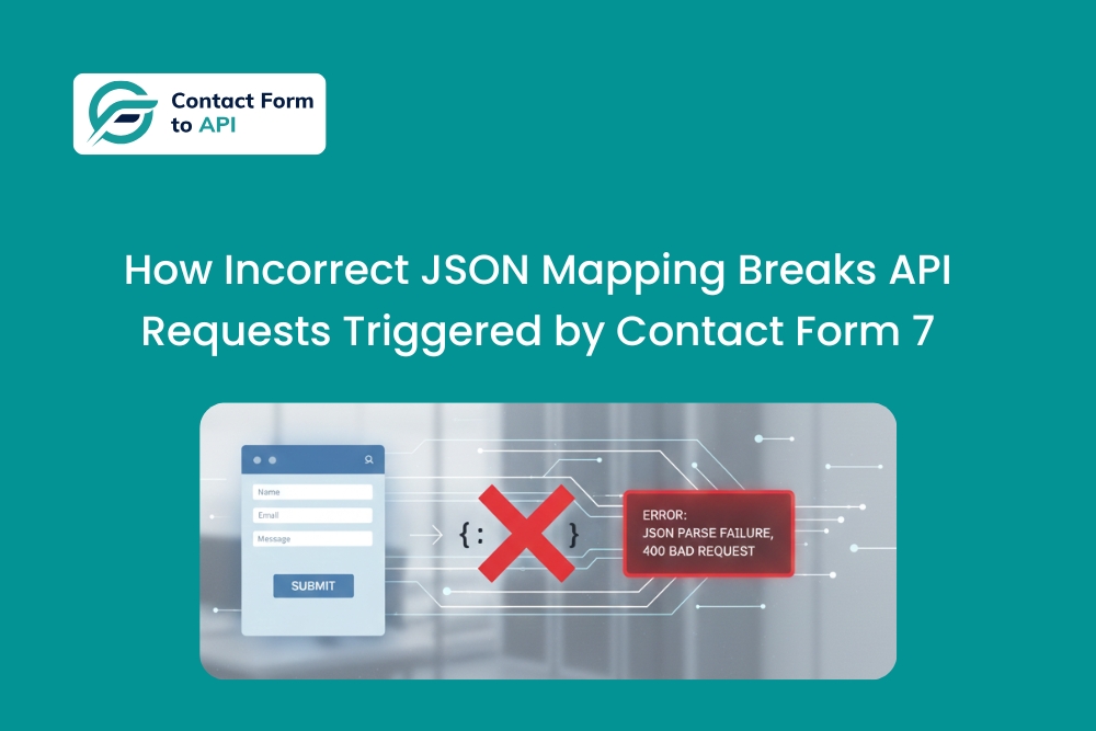 How Incorrect JSON Mapping Breaks API Requests Triggered by Contact Form 7