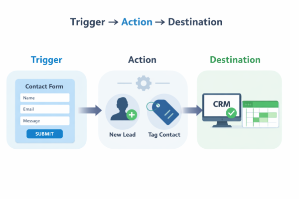 What No-Code WordPress Form Automation Actually Means