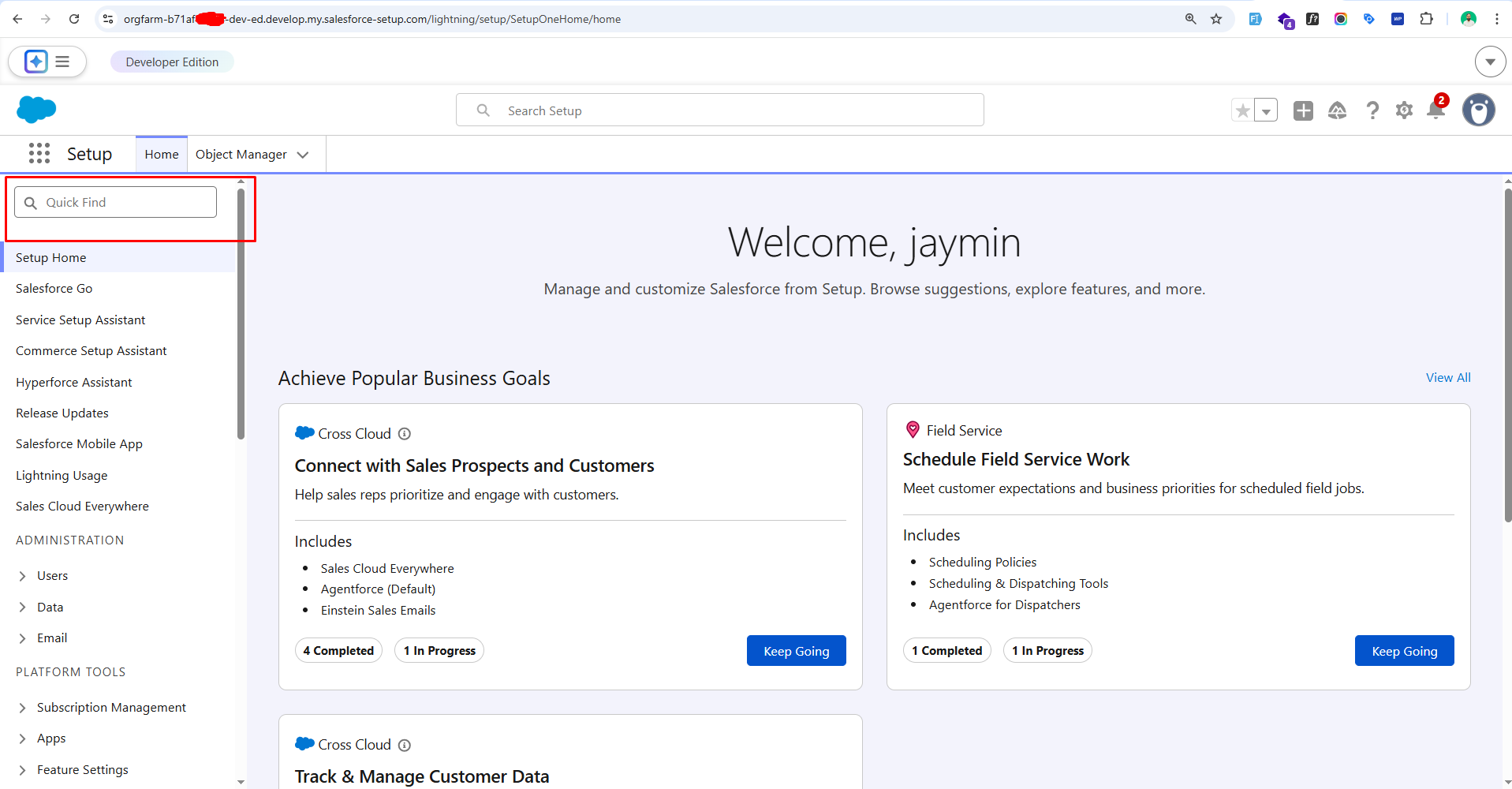 Create a Connected App
