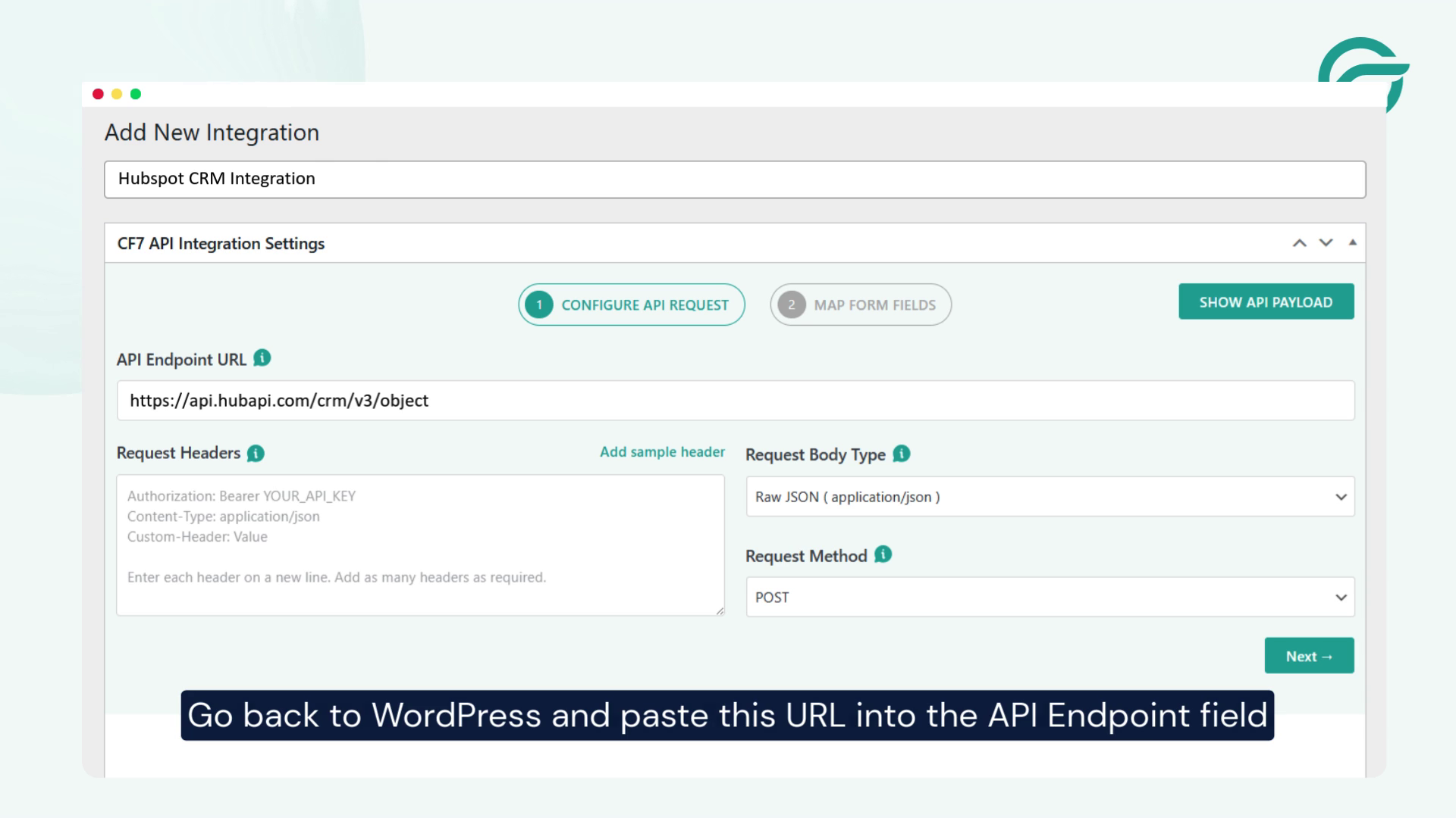 Add API Endpoint in WordPress