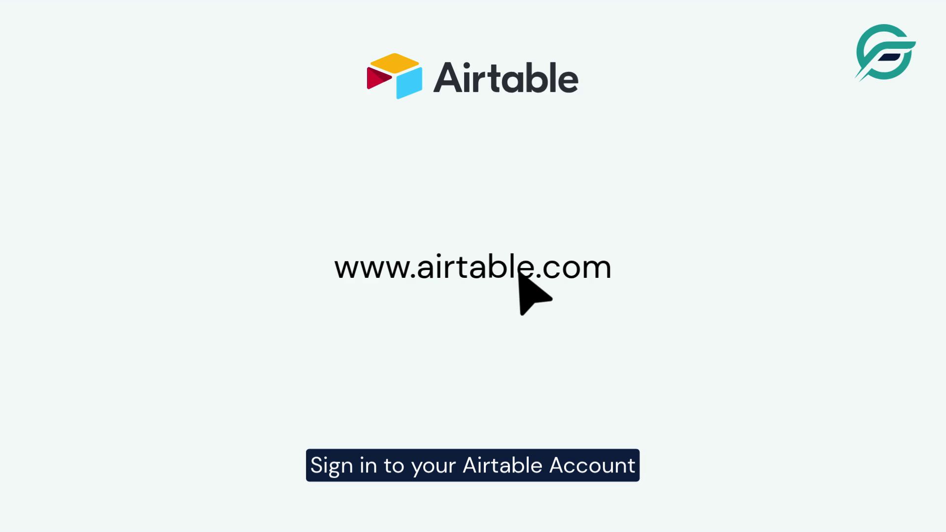Sign in to Your Airtable Account