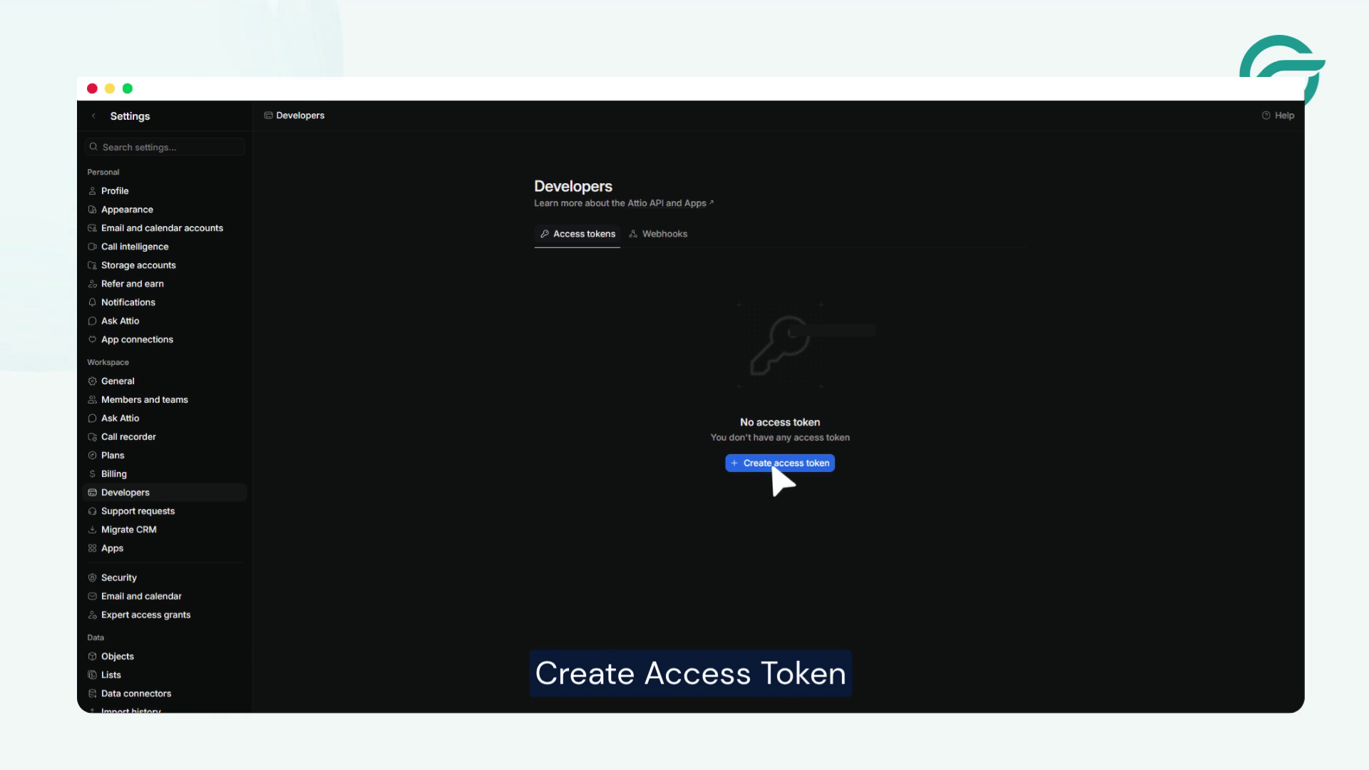 Create Access Token